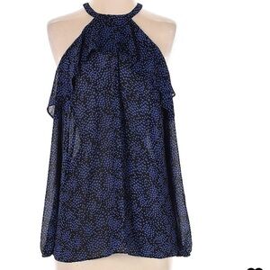 MICHAEL KORS Cold Shoulder, Long sleeves Blue